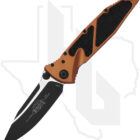 Microtech Socom Elite 160-1TA - Single Edge, Black Standard, Tan