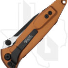 Microtech Socom Elite 160-1TA - Single Edge, Black Standard, Tan - Image 2