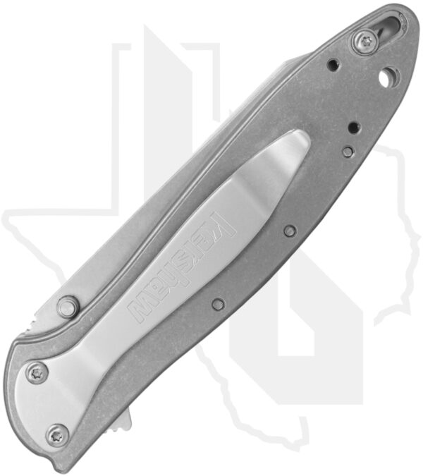 House of Blades Exclusive Kershaw Leek 1660TI20CVSW - Titanium - Image 3