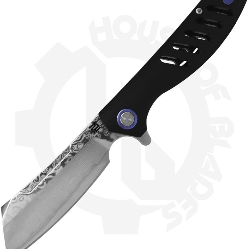 Artisan Cutlery Tomahawk 1815GSD-BK - Damascus, Titanium