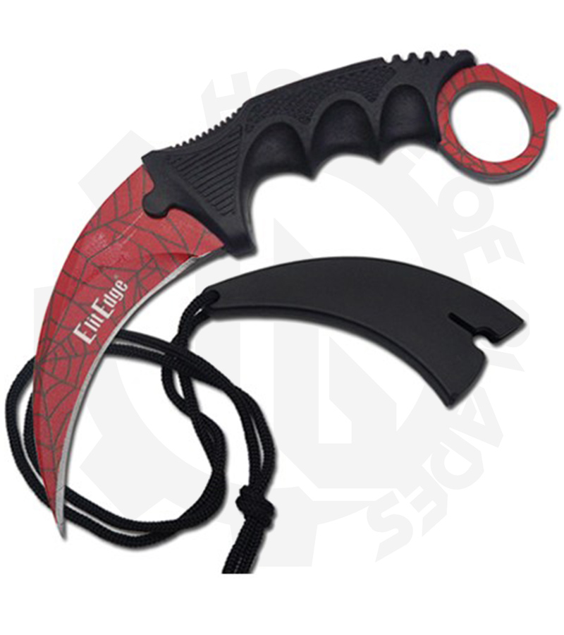 VB Sports Karambit 20-098RS - Black, Red