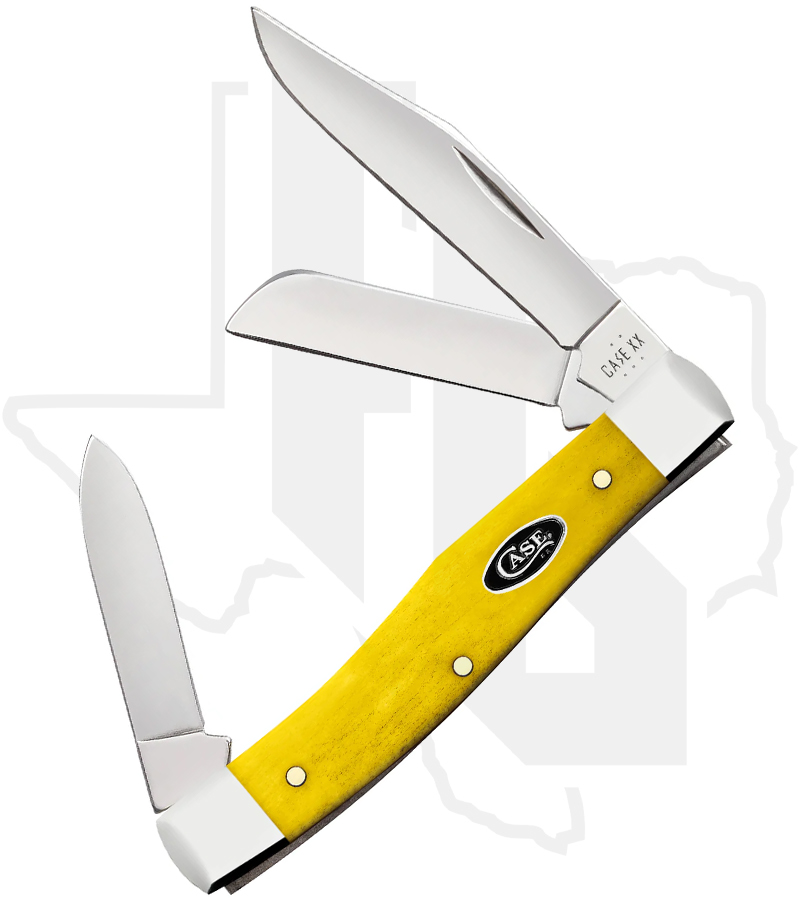 W.R. Case Smooth Medium Stockman 20029 - Yellow Bone Smooth