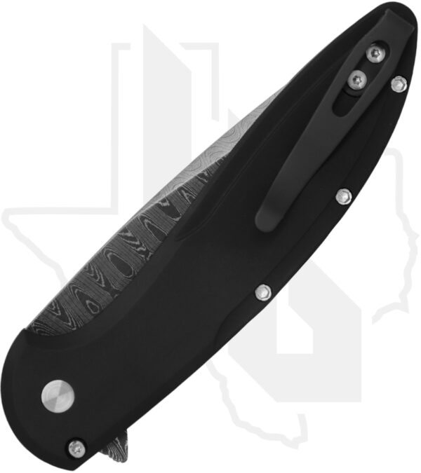 Protech Cambria Custom 2025-CAMBRIA-CUSTOM-005 - Maple burl inlay, Damascus - Image 2