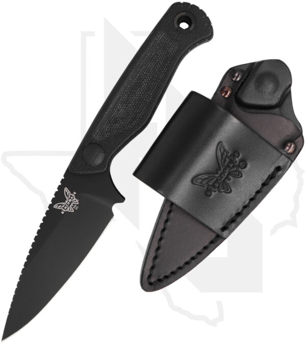 Benchmade Dacian 203BK-02 - Black Micarta - Image 2