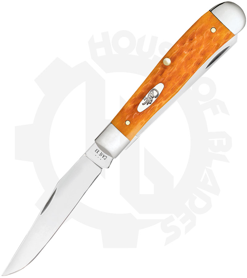 Case Trapper 26560-Persimmon Orange Bone
