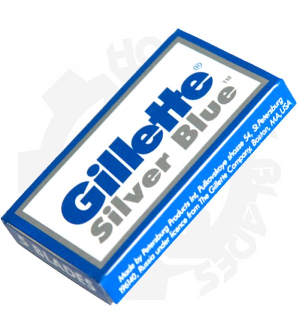 Gillette DE Blades 271 - Silver, Blue