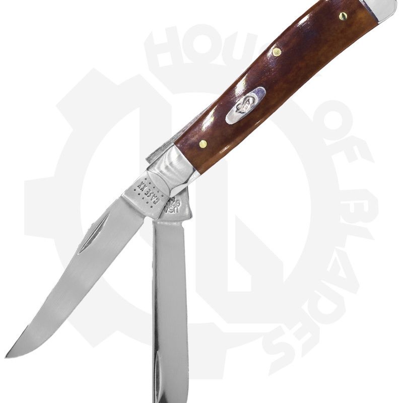 W.R. Case Mini Trapper 28700 - Smooth Chestnut Bone