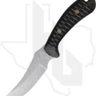 W.R. Case Ridgeback Hunter 30593 - Black Burlap Micarta Laminate