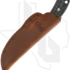 W.R. Case Ridgeback Hunter 30593 - Black Burlap Micarta Laminate - Image 2