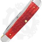 W.R. Case Trapper 31950 - Dark Red, Bone, Peach Seed Jig - Image 3