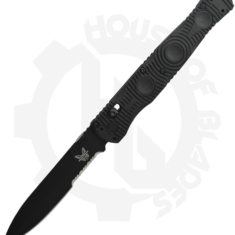 Benchmade SOCP Tactical Folder 391SBK - Serrated, Black