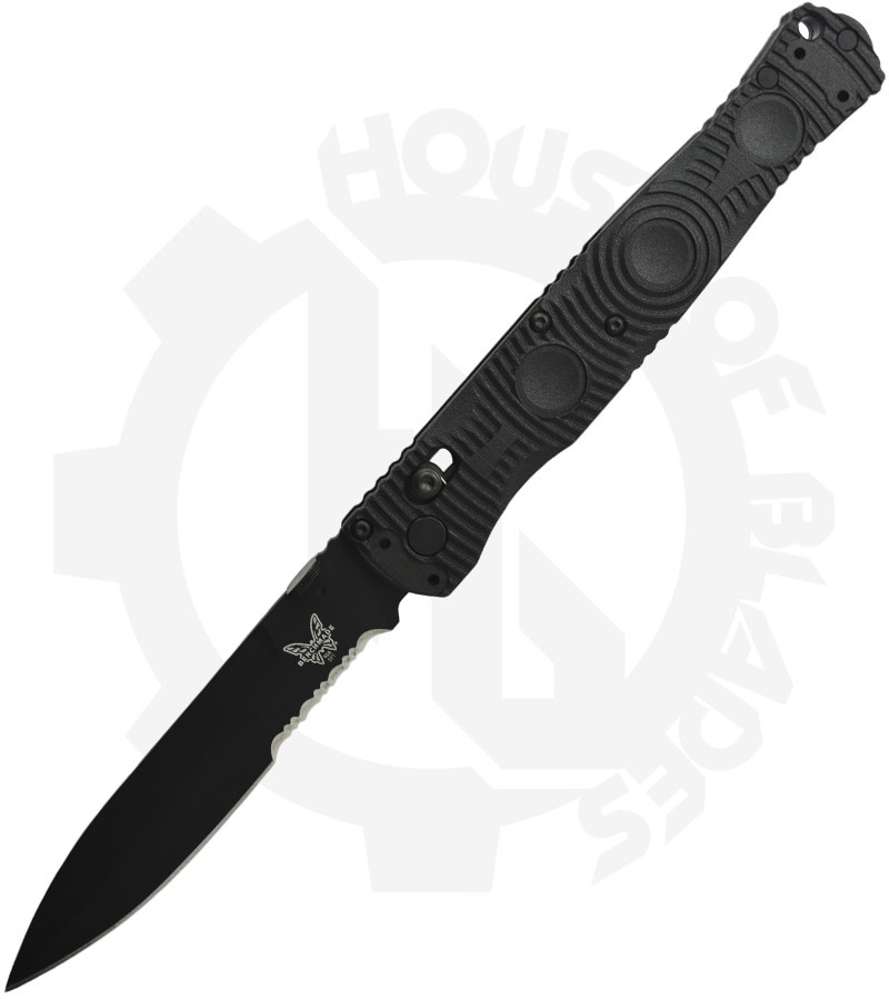 Benchmade SOCP Tactical Folder 391SBK - Serrated, Black