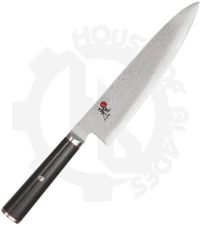 Miyabi 8 in. Chef's knife 34183-203 - Black, Micarta
