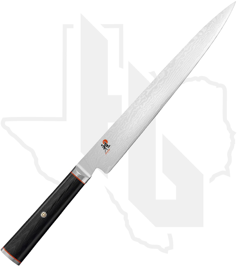 Miyabi 9.5 in. Slicing 34188-243 - Black Micarta