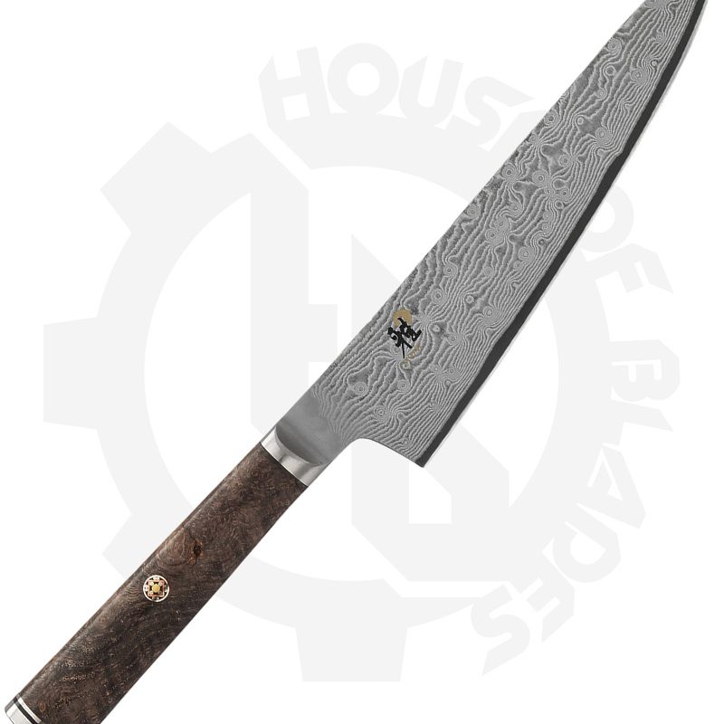 Miyabi 5.25 in. Prep Knife 34400-133 - Black Maple, Damascus