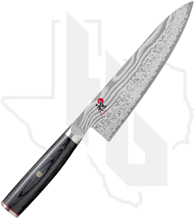 Miyabi 8 in. Chef 34681-203 - Black Pakka Wood