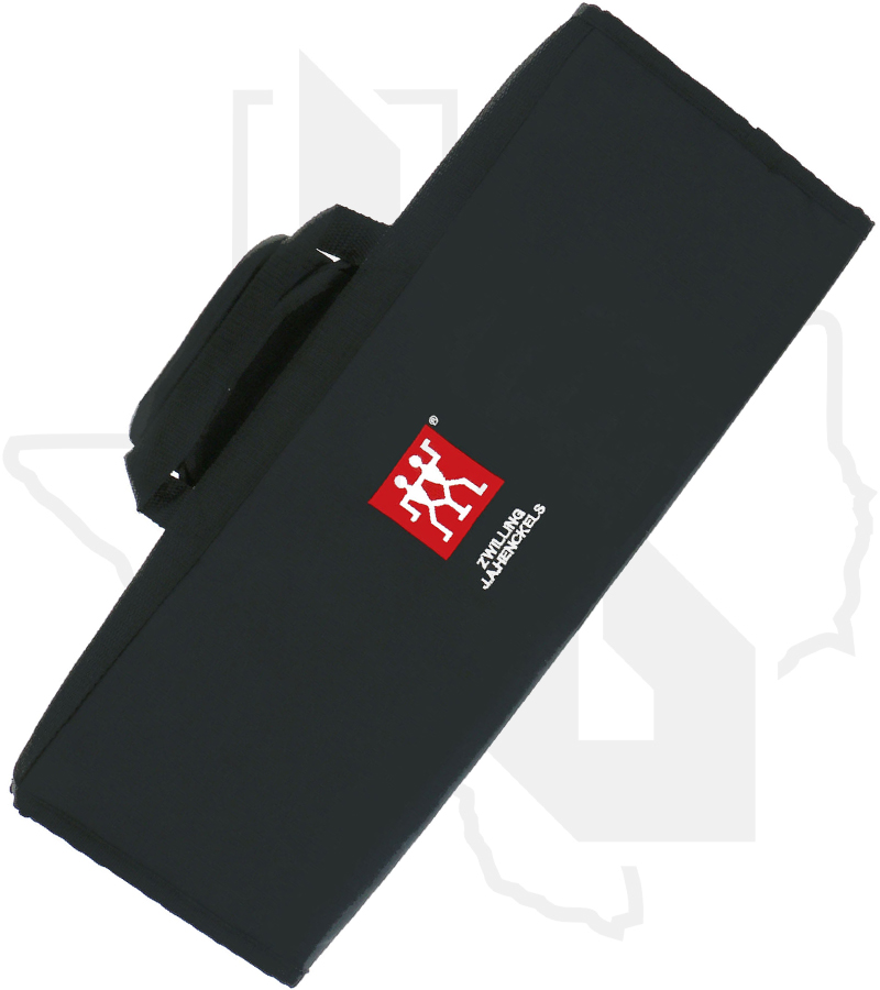 Zwilling J.A. Henckels 8-Pocket Knife Carrying Bag 1018575 - Black Nylon