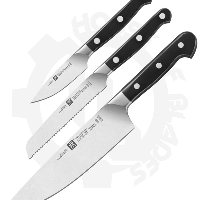 Zwilling J.A. Henckels Pro 3 pc Starter Set 38430-008 - Black