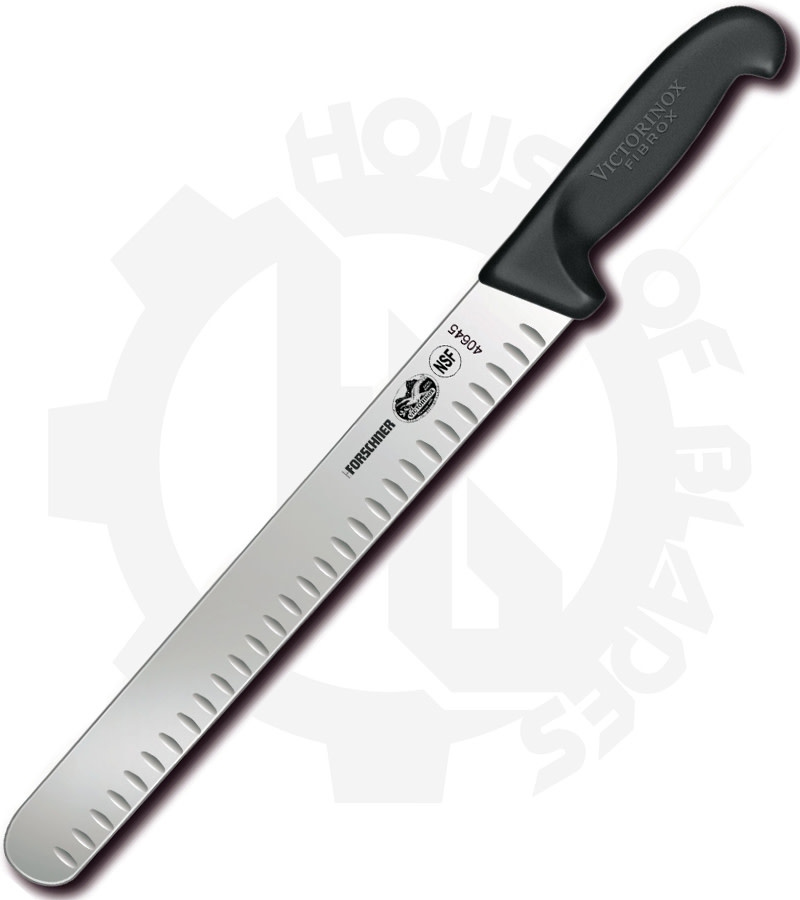 5.4723.30 Details about   Victorinox Swiss Army 12" Chef's Kitchen Granton Blade Slicing Knife 