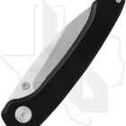 Ocaso Knives Seaton 42SLB - Black Stainless, Satin Blade, Large - Image 2