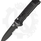 Benchmade Casbah 4400SBK - Serrated Black Drop Point