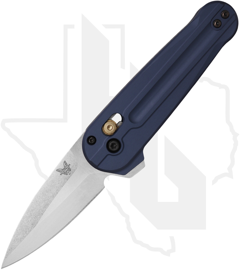 Benchmade Lowden 491 - Crater Blue Aluminum