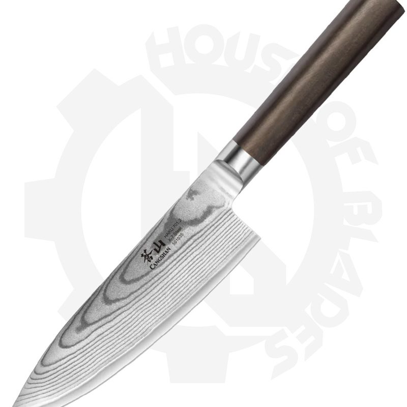 Cangshan Cutlery 6 in. Chef's Knife 501035 - Wood