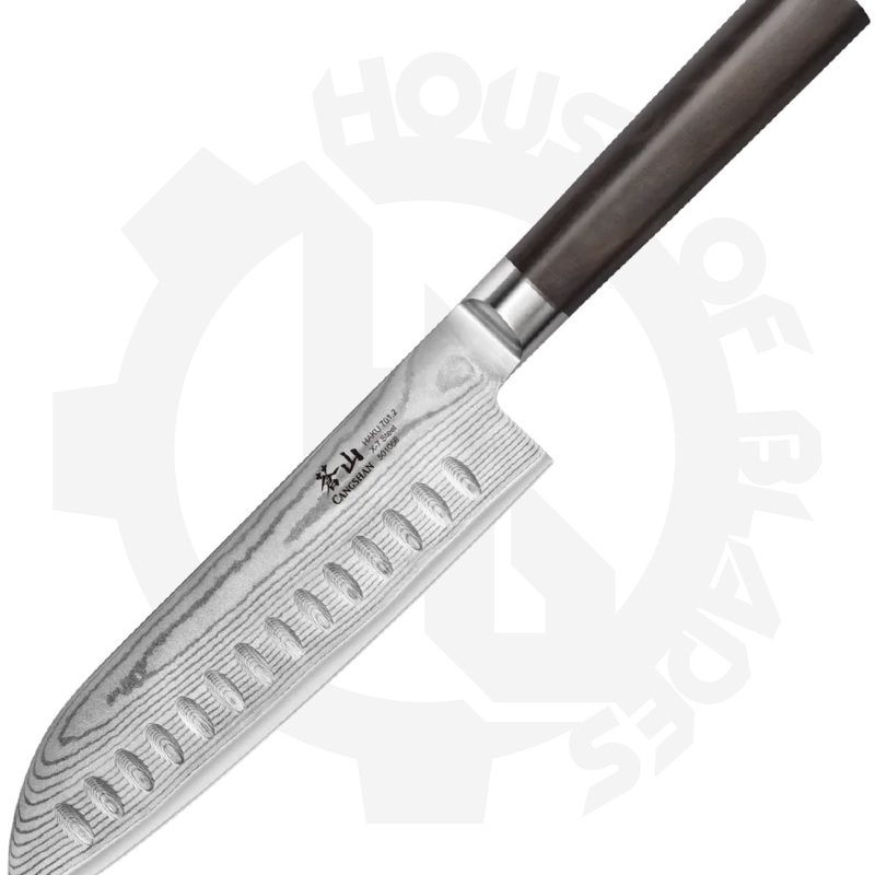 Cangshan Cutlery 7 in Santoku 501066 - Wood