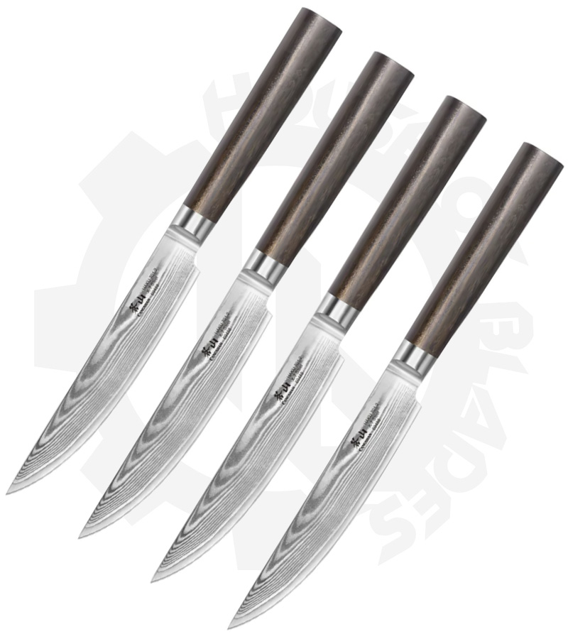 Cangshan Cutlery 4-PC Steak Knife Set 501141 - Walnu