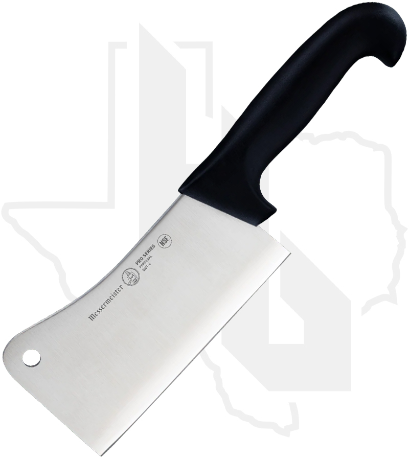 Messermeister 6 in. Meat Cleaver  5021-6 - Black