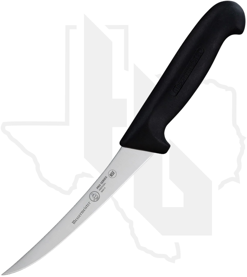 Messermeister Semi-Flex Curved Boning Knife 5043-6 - Black