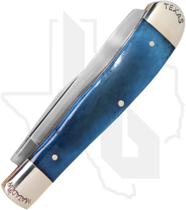 Moore Maker Trapper 5202LAW - Blue Bone, Silver Star Badge Inlay - Image 2