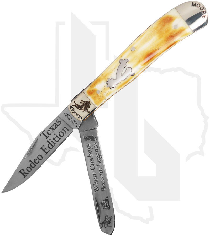 Moore Maker Trapper 5202SPUR-RODEO - Bone, Rodeo