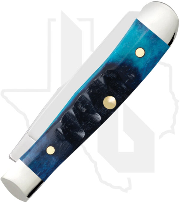 W.R. Case Tiny Trapper 53984 - Ocean Blue Bone Gator - Image 3