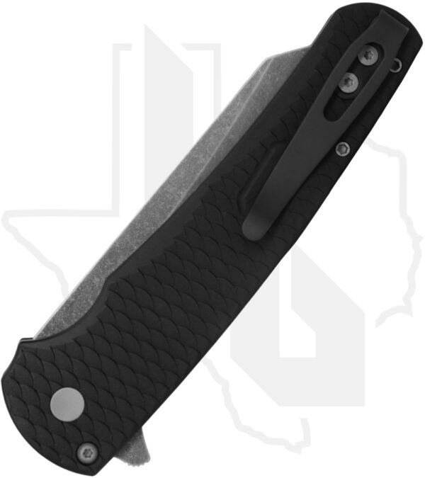 Protech Malibu 5435-AW - Dragon Scale, Black, Acid Washed - Image 2
