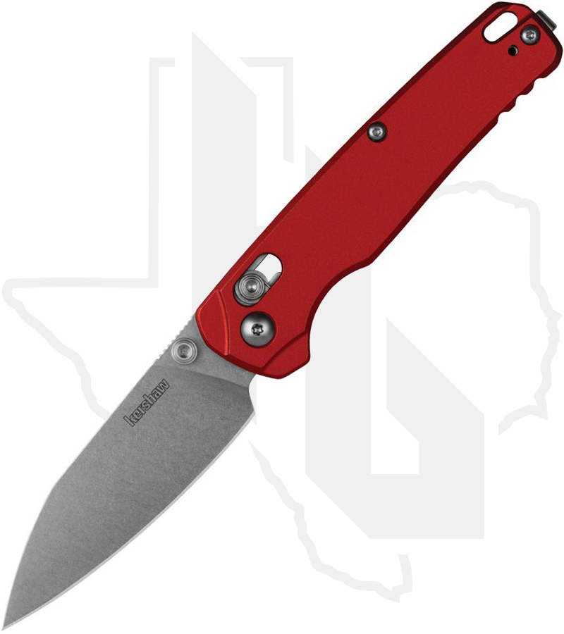 Kershaw Bel Air 6105RDSW - Red, Stonewash