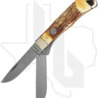 Moore Maker Large Liner Lock Trapper 6206LL - Stag