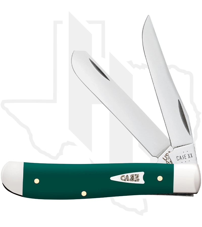 W.R. Case Mini Trapper 64531 - Spruce Green Synthetic, Smooth