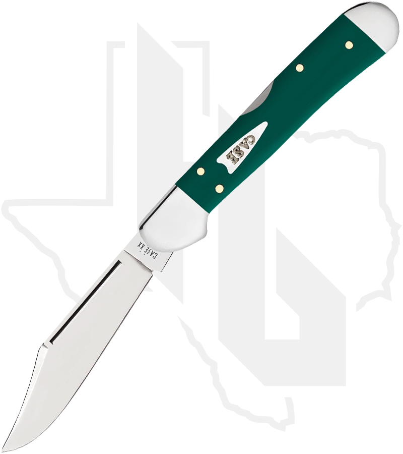 W.R. Case Mini CopperLock 64534 - Spruce Green Synthetic, Smooth