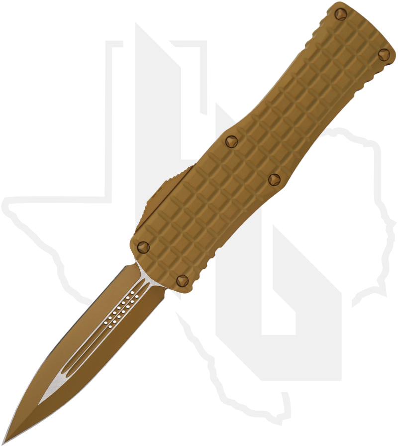 Microtech Hera 702-1FRCRAS - Double Edge, Frag, Cerakote RAL-8000,