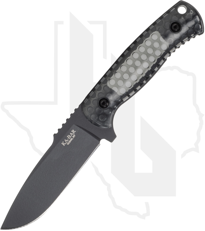 KA-BAR George Cool Name Drop Point 7700 - Smoke