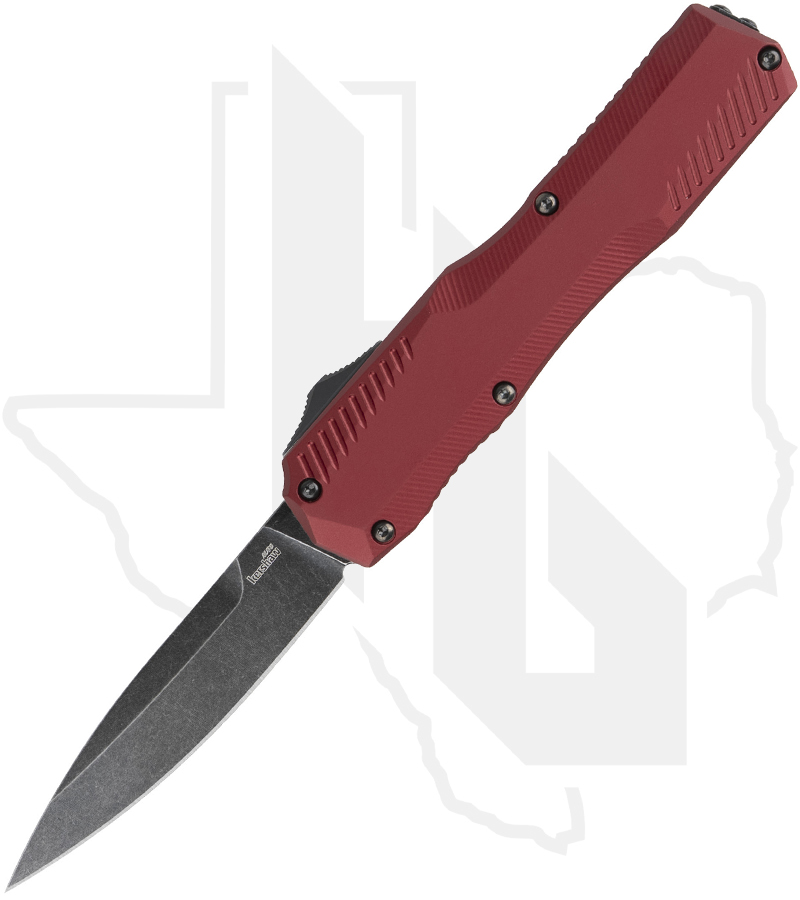 Kershaw Livewire 9000MERL - Napa Merlot, Blackwash