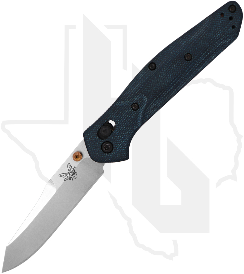 Benchmade Osborne 940-04 - Blue Denim Micarta