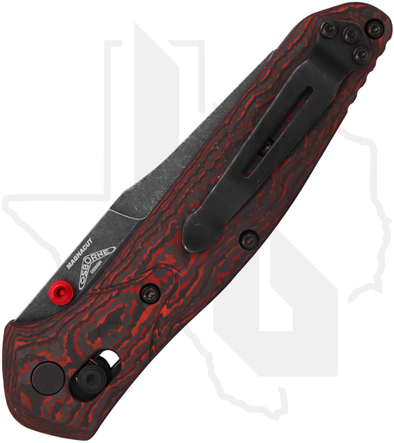 Benchmade Osborne 940BK-2502 - Lava Flow Fatcarbon - Image 2