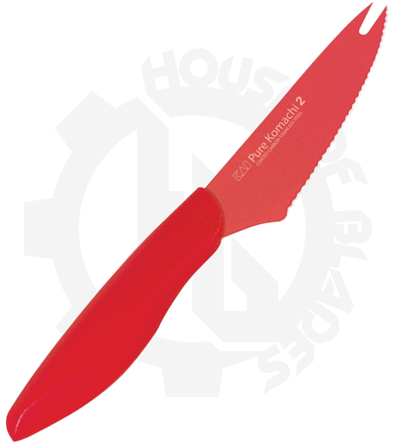 Kai Pure Komanchi II Tomato Knife 4 in. With Sheath AB2204
