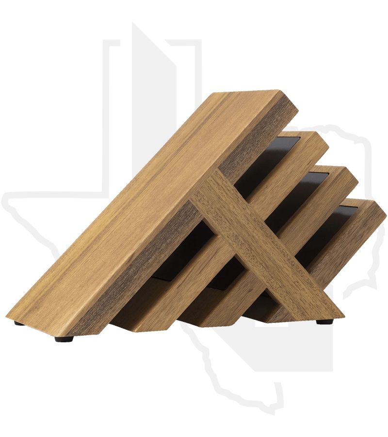 Messermeister Avanta Damascus 10 pc Block Set AD800-10S - Ebony Pakkawood - Image 3