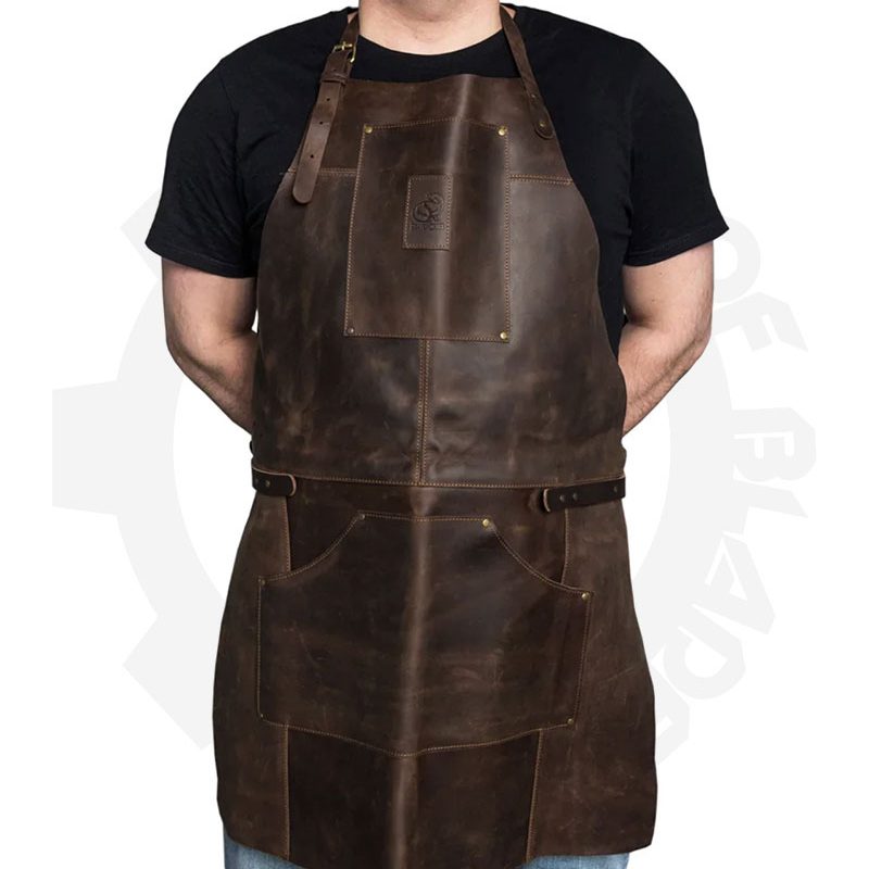 BeaverCraft Genuine Leather Apron Brown AP2X