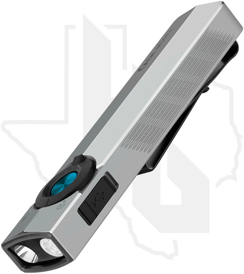 Olight ArkPro Series  ARKPRO3RCWSG - Flat Unibody, Silver Graphite, CW