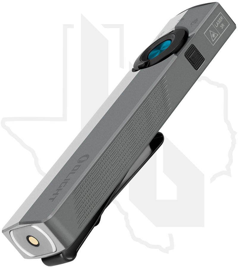 Olight ArkPro Series ARKPRO3RCWSG - Flat Unibody, Silver Graphite, CW - Image 2