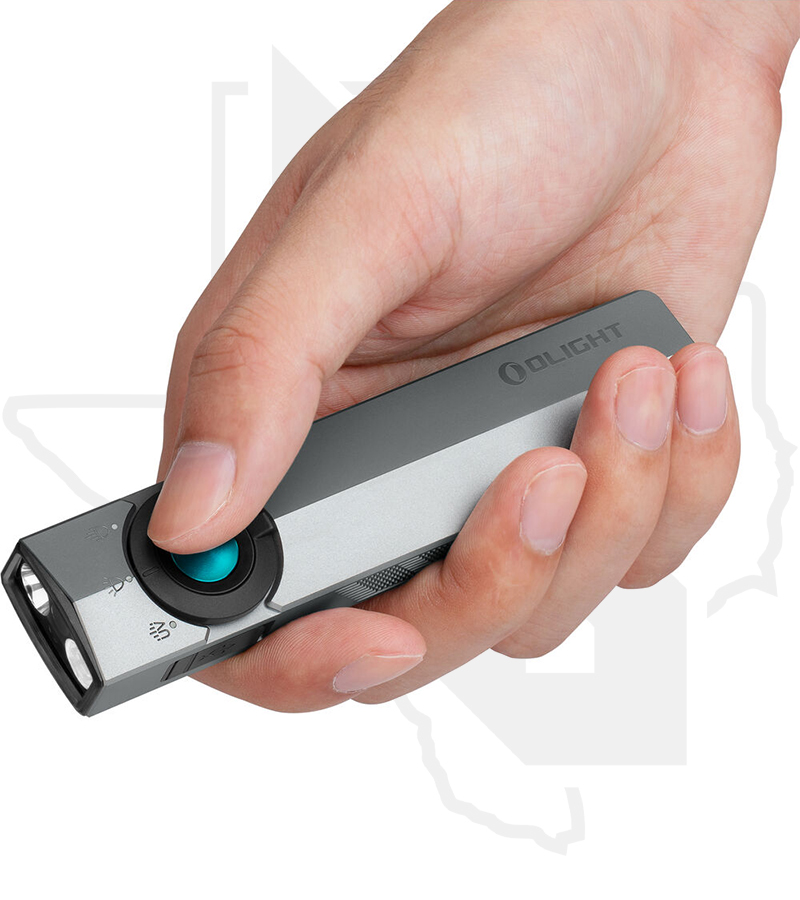 Olight ArkPro Series ARKPRO3RCWSG - Flat Unibody, Silver Graphite, CW - Image 3